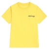 Футболка женская с принтом Желтый S